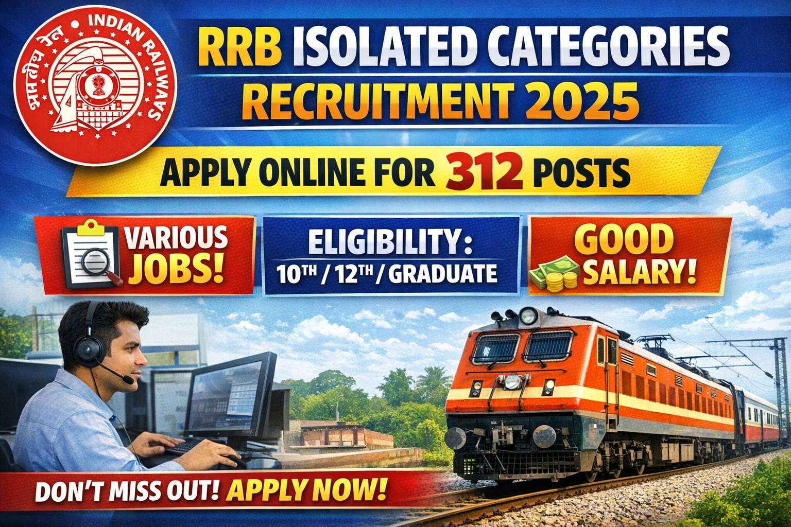 RRB Isolated Categories Recruitment